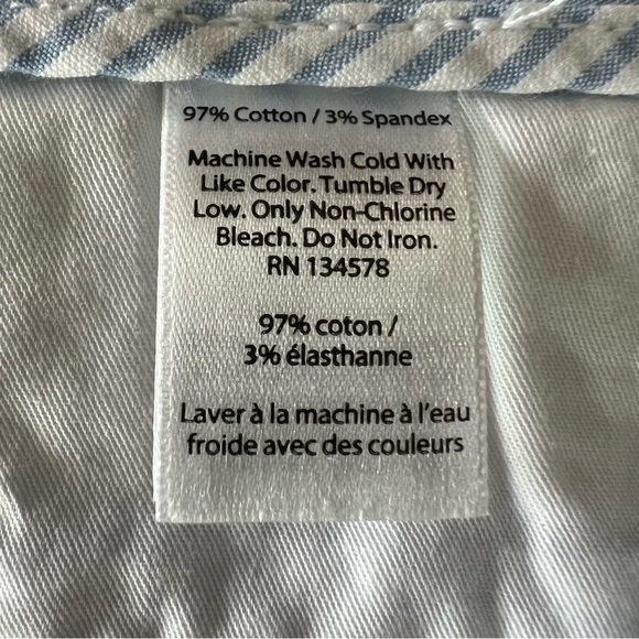 Vineyard Vines Breaker Pants Mens 38x28 Seersucker Stripe Preppy Coastal - Picture 8 of 13